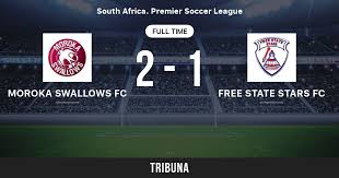 Founded in 1947, swallows are one of the original two soweto clubs, together with orlando pirates. Moroka Swallows Fc Vs Free State Stars Fc Live Score Stream And H2h Results 12 23 2009 Preview Match Moroka Swallows Fc Vs Free State Stars Fc Team Start Time Tribuna Com