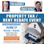 Property Tax/Rent Rebate Event