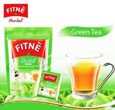 Thai Natural Herbal Infusion Fitne Green Tea Flavor Cholesterol Reduction 15 Bag