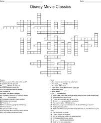 Free printable disney crossword with the solution included. D I S N E Y C R O S S W O R D P U Z Z L E S P R I N T A B L E F O R A D U L T S Zonealarm Results