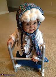 Little Old Granny Baby Costume