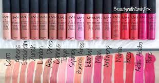Cannes, zurich, athens, & buenos aires. Nyx Soft Matte Lipstick Shades Matte
