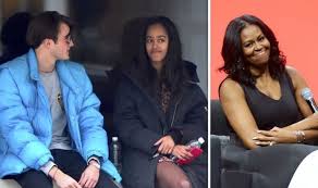 But she still dey show up for social media from time to time. Michelle Obama Heartbreak Malia Spends End Of Christmas With Boyfriend Rather Than Family World News Express Co Uk