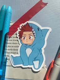Kirishima Bnha Shark Onesie Vinyl Sticker Mha Sticker Anime Etsy