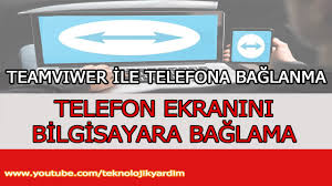 Teamviewer Ile Telefona Baglanma Android Telefon Ekranini Bilgisayara Baglama Wifi Baglantisi Youtube