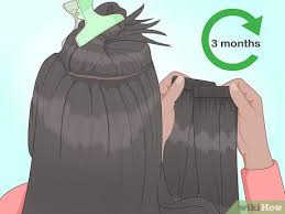 Ash brown blonde mixed human hair blend ponytail hair piece drawstring extra long wavy simply put it on n go! 3 Ways To Wash A Hair Weave Wikihow