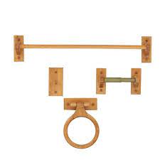 If chosen well, it keeps your bathroom organized while elevating the appearance of the. Glacier Bay 4 Piece Bath Hardware Kit In Oak Ks P4 The Home Depot