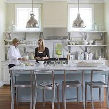 cottage kitchen, nautical pendant lights