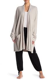 barefoot dreams cozylite essential long cardigan plus size hautelook