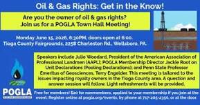 Oil and Gas Rights Town Hall Meeting: Wellsboro, PA