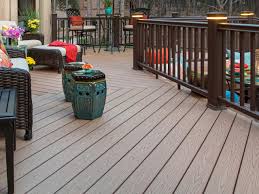 Trex decking products are made from 95% recycled materials, saving around 400 million pounds of plastic and wood scrap from landfills every year. Decking Materials Composite Decking Hgtv