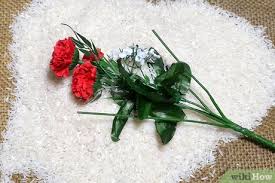 How to protect artificial flowers outside. 3 Ways To Clean Silk Flowers Wikihow
