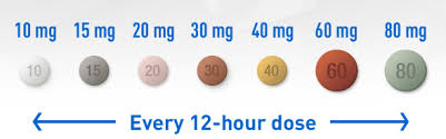 Oxycontin Oxycodone Hcl Extended Release Tablets 7