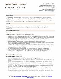 Senior Tax Accountant Resume Samples Qwikresume