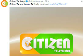 Citizen tv kenya channel fun page. Citizen Television Back On Air After A 10 Day Closure