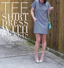 Striped Tee Shirt Dress With Pockets Sewing Tutorial Sew Bake Decorate We spoke with white fragility. striped tee shirt dress with pockets