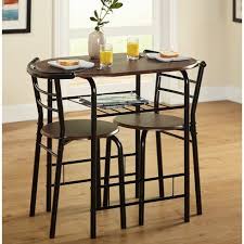 Volmer 3 Piece Compact Dining Set Bistro Table Set Dining Set Compact Table And Chairs