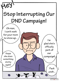 Mom! Stop Interrupting Our DnD Campaign! porn comic 