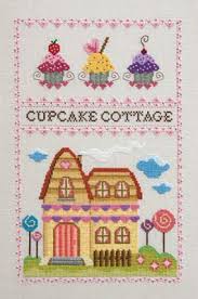 Amazon Com Cupcake Cottage Cross Stitch Chart And Free
