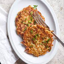 Baked Potato Latkes Recipe Potato Latkes Latkes Baked Potato Latke Recipe