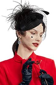 Our black hair fascinators are a customer favourite for weddings and occasions and it's easy to see why…a black fascinator hat can instantly transform your hairstyle with elegance and glamour with minimal effort. Amazon Com Women S Fascinators Blacks Fascinators Special Occasion Accessories Clothing Shoes Jewelry