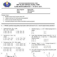 Maybe you would like to learn more about one of these? Paket Soal Uas Smp Kelas 8 Semester 1 Lengkap Soalujian Net