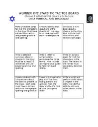 Maybe you would like to learn more about one of these? Number The Stars Tic Tac Toe Board By Denise Bufton Tpt