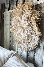 Diy Feather African Juju Hat Tutorial Vintage Farm Furniture
