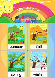 We love eating things that keep us cool inside! Seasons Flashcards Teach Seasons Free Flashcards Posters