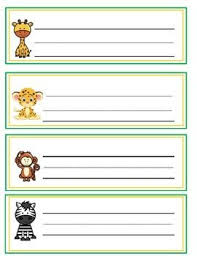 Jungle Themed Name Tags Classroom Name Tags Jungle Theme Classroom Animal Print Classroom