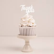These free custom labels are elegant in black and gold. Thank You Cake Topper Cake Decorations
