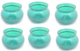 Caelan teal candle holder set of 3 from ashley (a2000156). Faa Craft Designer Glass Mini Pot Hurricane Tealight Candle Holder For Wedding Event Home Decoration Centerpiece Candle Making Dark Cyan Color Set Of 6 Glass Candle Holder Set Price In India
