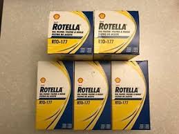 details about lot of 5 shell rotella oil filters rto 177