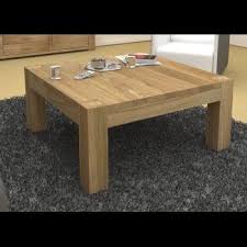 Baumhaus Atlas Chunky Oak Square Coffee Table Coffee Table Solid Oak Coffee Table Oak Coffee Table