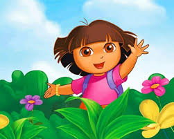 Dora Explorer Backdrop Kids