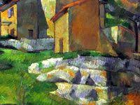La Maison Du Pendu Auvers Sur Oise The House At The Hanged Man Auvers Sur Oise Oil On Canvas Painting By Paul Cezanne Paintings Paul Cezanne Cezanne Art