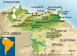 Mapa De Venezuela Map Trip Bolivar