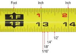 accurately reading a tape measure inches metric fractional read