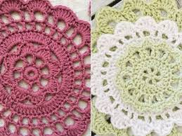 How to crochet a textured mini Doily- part 1