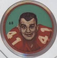 Nalley's Potato Chips coin CFL Football 1963 Harold Krebs # 129