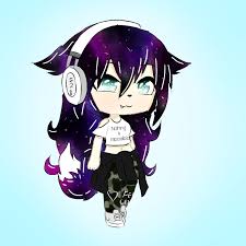 Freetoedit Gacha Life Gachalife Edit Gachalifeedit Galaxy Hair Galaxyhair Girl Remixit Anime Wolf Girl Cute Anime Chibi Cute Anime Character