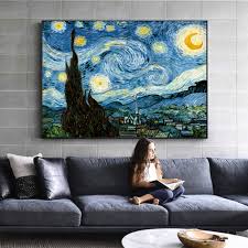 With a selection of over 3,000,000 images, allposters has something for every budget and decorating style. Van Gogh Starry Night Famous Wall Paintings Reproductions Impressionist Landscape Wall Art Canvas Prints Home Decor Cuadros Buy At The Price Of 3 97 In Aliexpress Com Imall Com