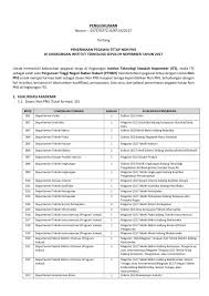 Scopri ricette, idee per la casa, consigli di stile e altre idee da provare. Lowongan 35 Dosen Dan 103 Pegawai Tetap Non Pns Di Lingkungan Institut Teknologi Sepuluh November Surabaya 2017 S1 Teknik Telekomunikasi Telkom University