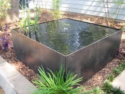 Exterior Finishes Austin Outdoor Studio Wasserbecken Garten Brunnen Garten Wasserspiel Garten