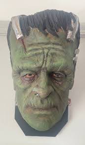 My Frankenstein wall sculpture, (not Boris Karloff) by artist Ben Vose . ￼