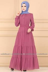 Modaselvim Elbise Kemerli Elbise Ferace 2049ab368 Gul Kurusu Muslim Fashion Outfits Muslim Fashion Dress Floral Skirt Outfits