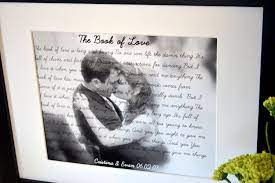 Song Lyrics 8 X 10 Print Anniversary Gift Engagement Gift Personalized First Dance Song Lyrics With Pic Wedding Song Lyrics Wedding Songs First Dance Songs
