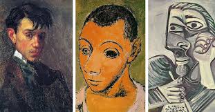 Depending on how much time you have with your students, you may choose one picasso face project over the other. Picasso S Self Portraits Reflect His Constantly Changing Style