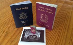 A Couple Made A Mini Passport After Finding Out They Were Pregnant Before A Trip Creative Baby Announcements Birth Announcement Girl Baby Passport
