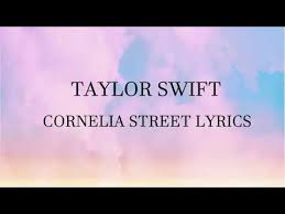 Check spelling or type a new query. Taylor Swift Cornelia Street Lyrics Video Youtube